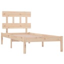 vidaXL Sengeramme heltre 90x190 cm 3FT6 Single
