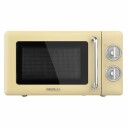 Cecotec Mikrobølgeovn Proclean 3110 Retro Gul 700 W 20 L