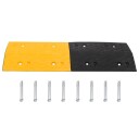  Fartshumper 3 stk gul og svart 97x32,5x4 cm gummi