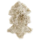 Skinnwille Shansi Saueskinn 55x95 cm Beige Snowtop