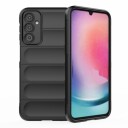 INCOVER Samsung Galaxy A24 Fleksibelt Plastdeksel - Svart