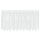  Gardiner med gardiner Hvit 300 x 80 cm Polyester