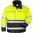 Fristads 444 PP Varseljakke Klasse 3 Vintergul/svart 2XL med Hette