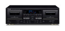 TEAC W-1200 Midi Dobbel Kassettspiller med Fjernkontroll - Svart
