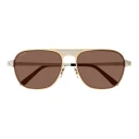 Cartier Herre Accessories Gul ONE SIZE,