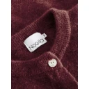 Noella Kae Ss Knit Cardigan - Burgundy - XS/S