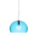 Kartell FL/Y Taklampe Blå Liten