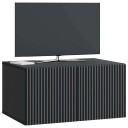  Vegghengt TV skap Svart 59,5 x 41 x 30 cm Konstruert tre
