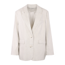 Halima Blazer Sand XS Linen blazer