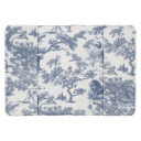 DARK Velvet Passport Cover Country Blue Savannah Pattern