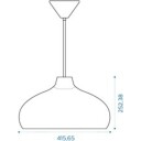 3D Original serie pendellampe vertikalt elegant metall. grønn 3m kabel hvit
