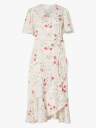 Y.A.S Thea 2/4 Midi Wrap Dress Hvit 38