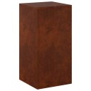 vidaXL Planteholder Rusten 30 x 30 x 60 cm Cortenstål