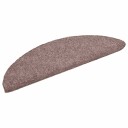 vidaXL Selvklebende trappematter 10 stk brun 56x17x3 cm nålestempel