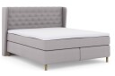 Select No 3 Komplett Sengepakke 160x200 Fast/Medium Lysegrå/Kobberben
