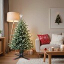  Fot for juletre svart 61x61x15,5 cm