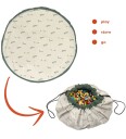 Play&Go Lekematte/Oppbevaring 140 cm 2-I-1 Crocodile Play&Go OneSize Lekematte