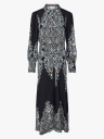 Y.A.S Birma Long Sleeve Long Shirt Dress Sort XS