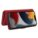 Trolsk Lommebokdeksel for 15 Kort (iPhone 14 Plus) Rød