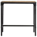  Barbord 110x55x107 cm grovt heltre mangotre