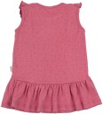 Petit Piao Dress L/S Modal Frill Dot - Pink - 86