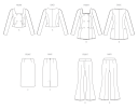 Vogue 2017 - Drakt/Dress B5 (8-10-12-14-16)