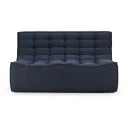 Ethnicraft N701 2 seters sofa Graphite