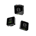 Røde Wireless PRO Trådløst lavaliermikrofonsystem for podcasting og broadcasting, svart