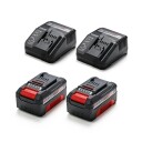 Einhell Batteri-gressklipper Batteridrevet plenklipper, GE-CM 36/36 Li (2x4,0 Ah)