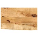  Bordplate 40x30x2,5 cm naturlig kant grovt heltre mangotre 370330
