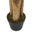  Kunstig banantre 9 blader 120 cm grønn