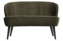 Woood - Sara Lounge sofa Grønn velur 1610698-01-0 1610454-01-0