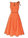 Butterick 4443- Kjole/ kjole petite FF (16-18-20-22)