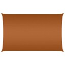 vidaXL Solskygge seil Oransje og Brunt 5 x 8 m 100% polyester Oxford