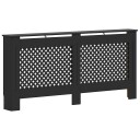  Radiatordeksel svart 172x19x81,5 cm MDF
