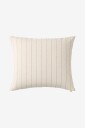 Ellos Home   Putetrekk Elly Thin Stripe i resirkulert halvlinne   Brun