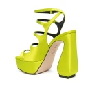 Sergio Rossi Dame Sko Gul 37 EU,