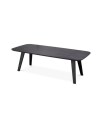 Glover spisebord charcoal grey oak veneer