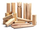 Kubb spill med bæreveske