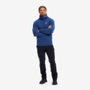 Revolutionrace Easy Long sleeved T shirt Herre Grey Melange S Herre Overdeler Langermede skjorter