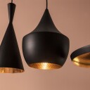 Beat Range Linear hengelampe 6 lyskilder svart   Tom Dixon   Spisestue   Design   Metall   Med flere lyskilder