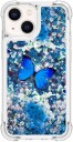 Trolsk Mobildeksel med Flytende Glitter Sommerfugl (iPhone 13 Pro)