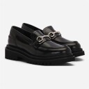 Lottusse Penny Loafer Buckle Black