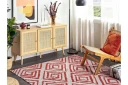 Haskoy Ryeteppe 160x230 cm - Svart/hvit