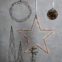 Star Trading Curly juledekorasjon - Ø30/sort