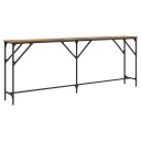  Konsollbord Gammelt Tre 200x29x75 cm Konstruksjonsbord