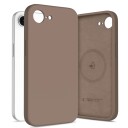 Tech-Protect Mobildeksel for iPhone 16E/17E Silikon MagSafe Brun