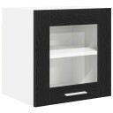  Hengende skap Riga Svart Eik 40 x 31 x 40 cm Konstruert tre