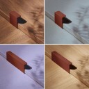 Beslag Design Hide 120 Håndtak Reddish Brown