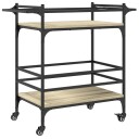  Kjøkkentralle sonoma eik 82x40x78,5 cm konstruert tre 842362